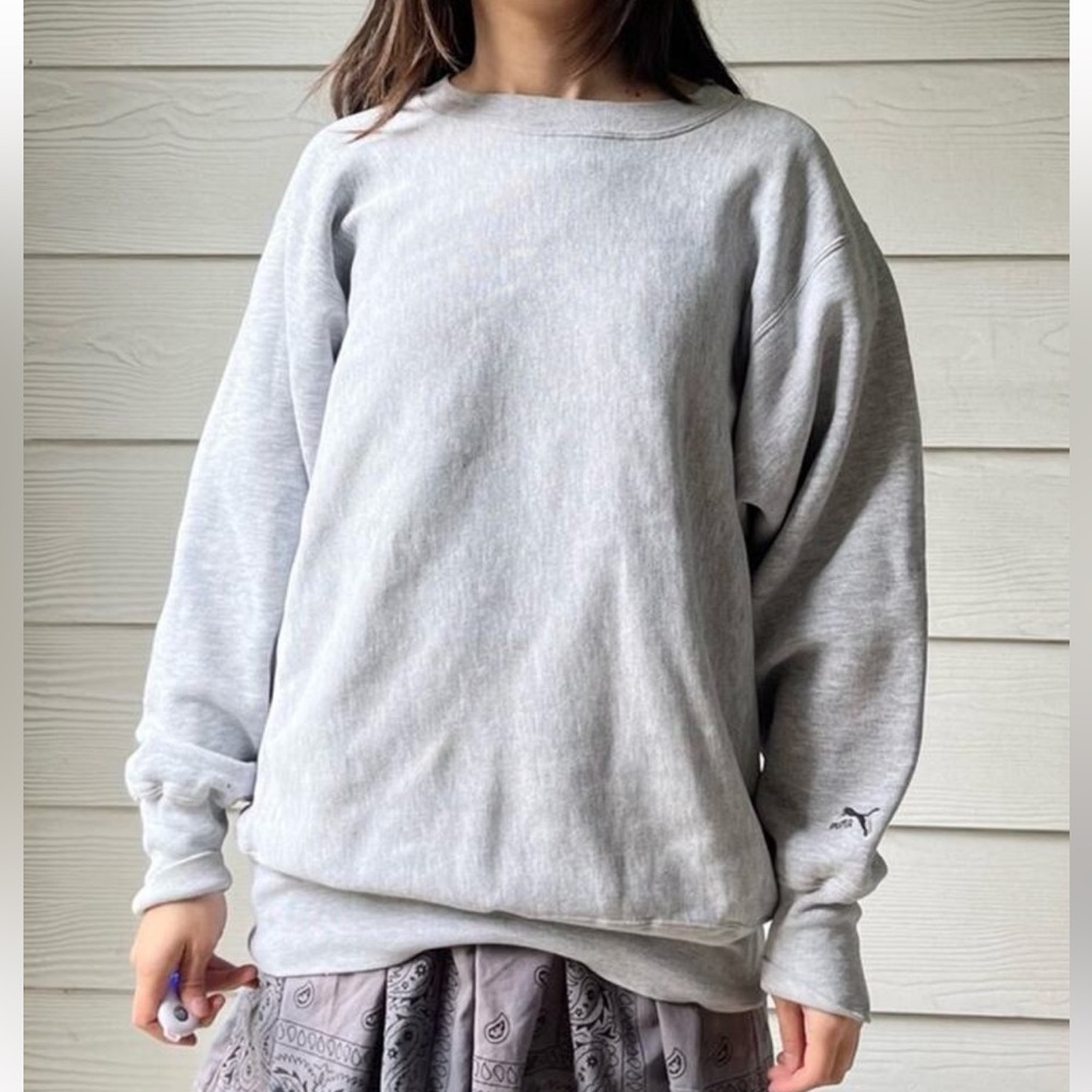 Gray Puma Sweatshirt